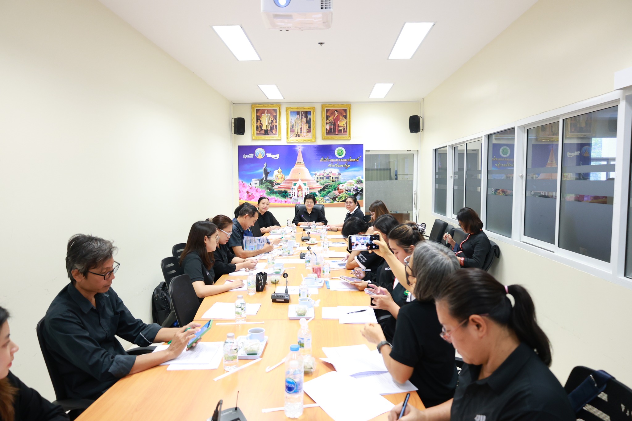 title - ส.ป.ก.นครปฐม เข้าร่วมการประชุมคณะกรรมการศูนย์ติดตามและแก้ไขปัญหาภัยพิบัติ ด้านการเกษตรจังหวัดนครปฐม ครั้งที่ 3/2569